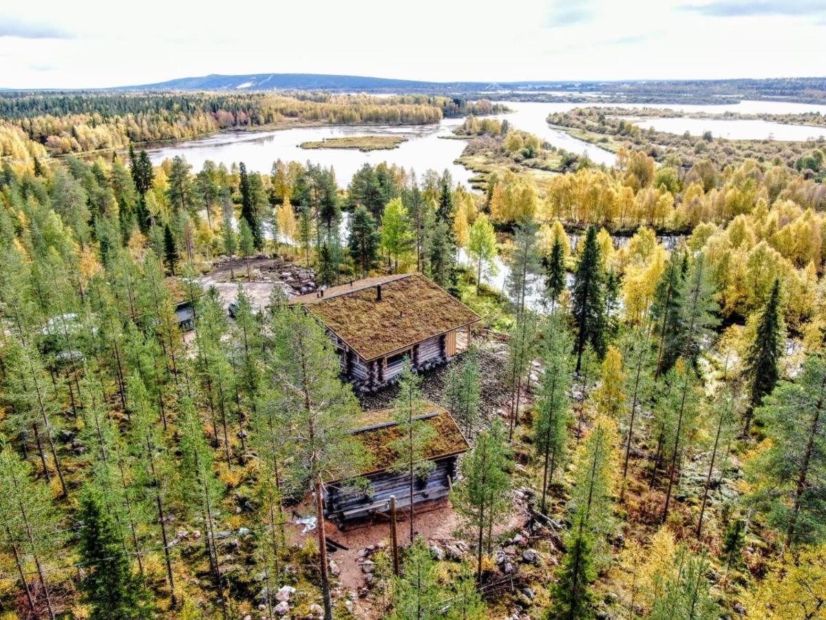 Cozy Log Cabin By Invisible Forest Lodge 罗瓦涅米 外观 照片